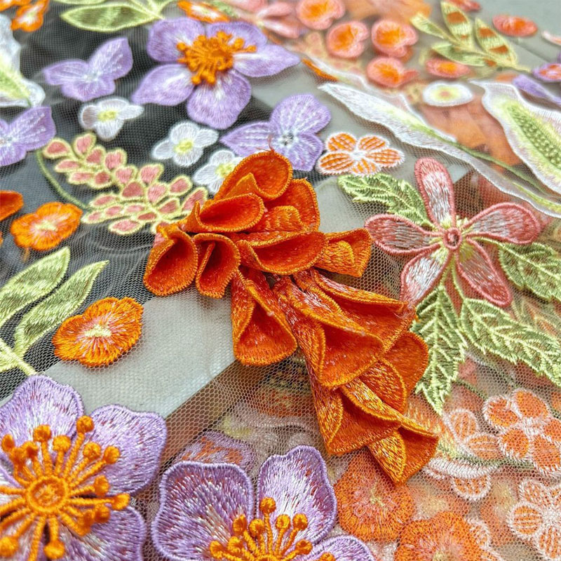 Embroidery Yellow Dress - Yüksek yoğunluklu sarı rüzgar çanı el