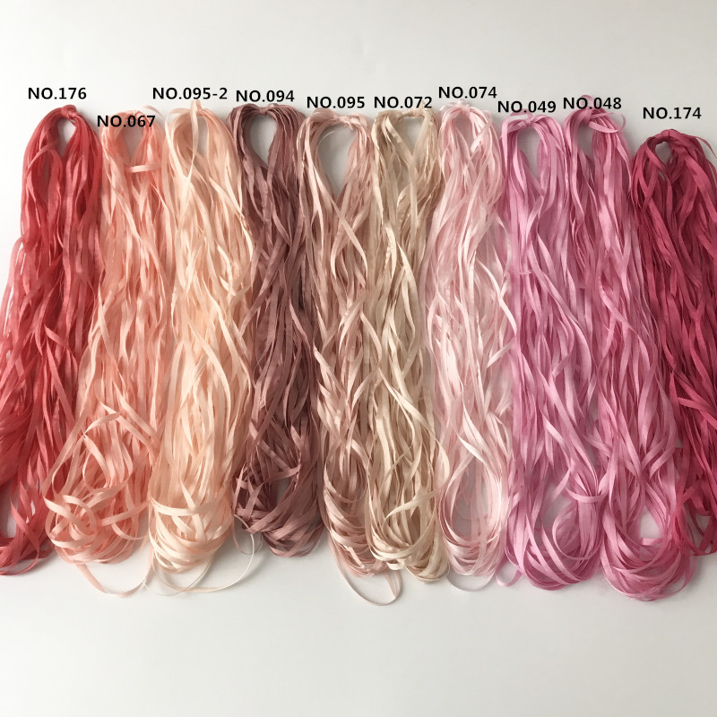 Embroidery Meaning - 4mm 10-50 metre/rulo %100 Saf İpek
