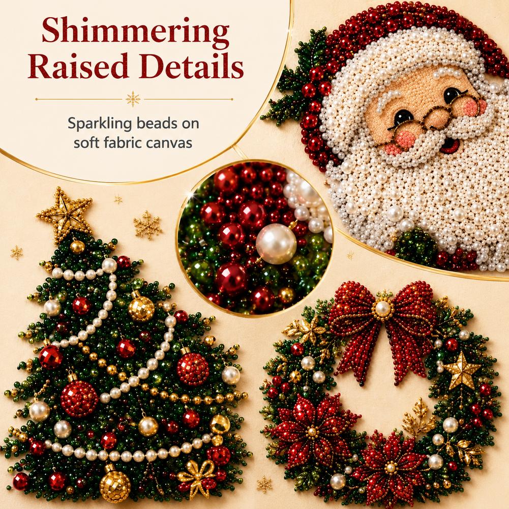 Noel Baba İnci Sanatı DIY Kiti - Embroidery Beads incelemesi ve fiyatı