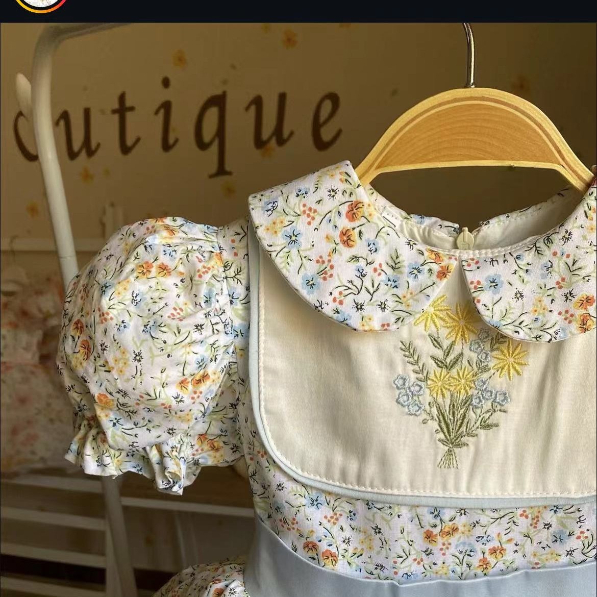 0-12Y Bebek Kız Yaz Çiçek Nakı - Embroidery Yellow Dress incelemesi ve fiyatı