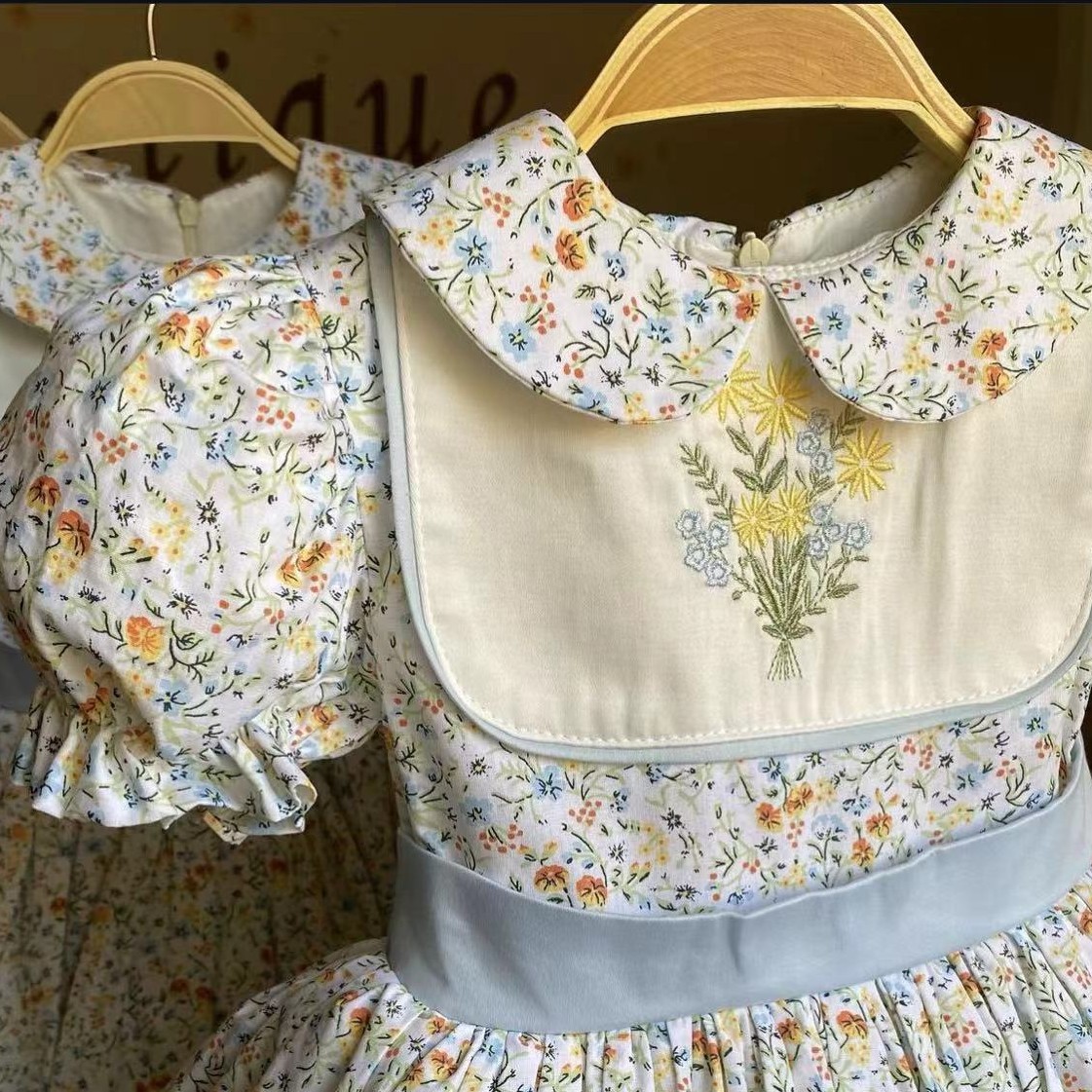 0-12Y Bebek Kız Yaz Çiçek Nakı - Embroidery Yellow Dress incelemesi ve fiyatı