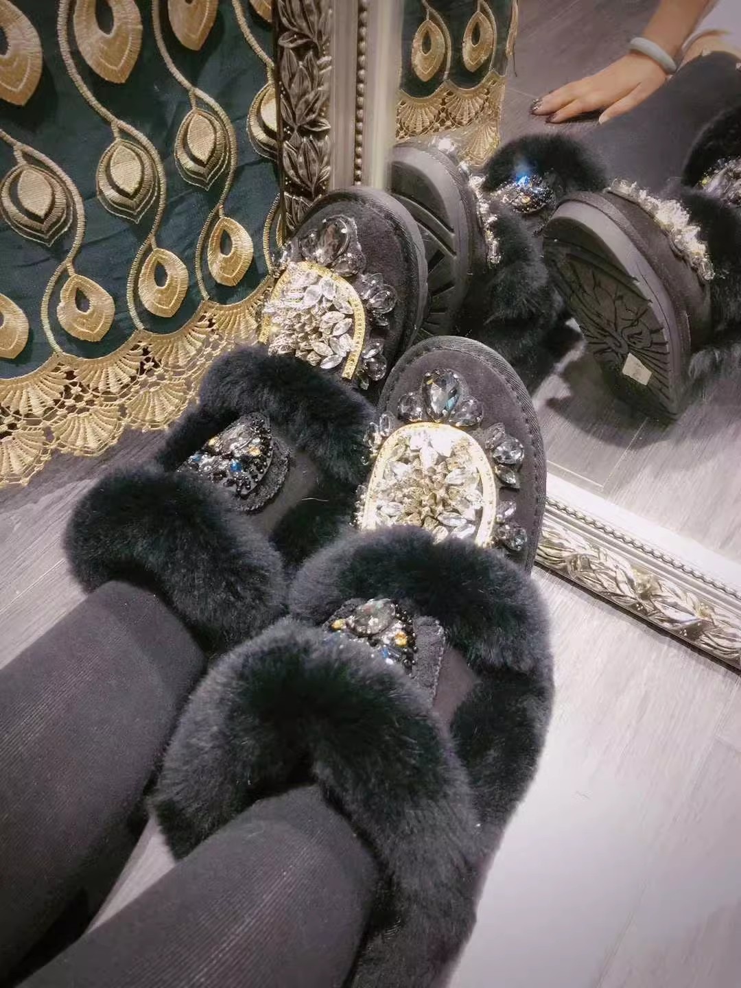 Bling Siyah Beyaz Mücevher Tak - Embroidery Beads incelemesi ve fiyatı