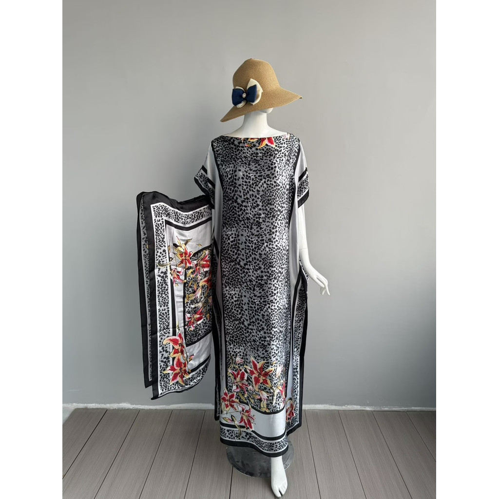 Yeni Artı Boyutu Baju Kaftan K - Embroidery Baju incelemesi ve fiyatı