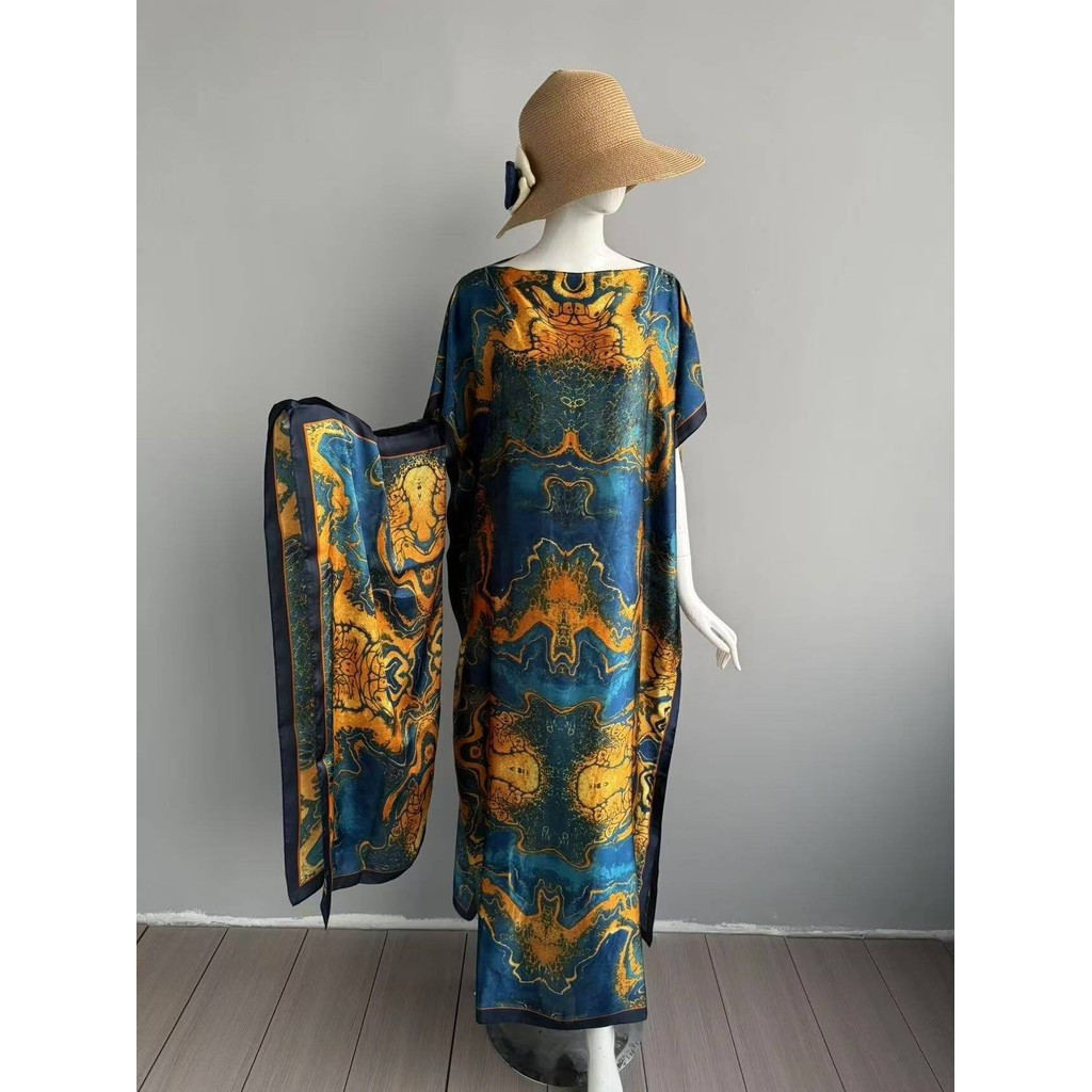 Yeni Artı Boyutu Baju Kaftan K - Embroidery Baju incelemesi ve fiyatı