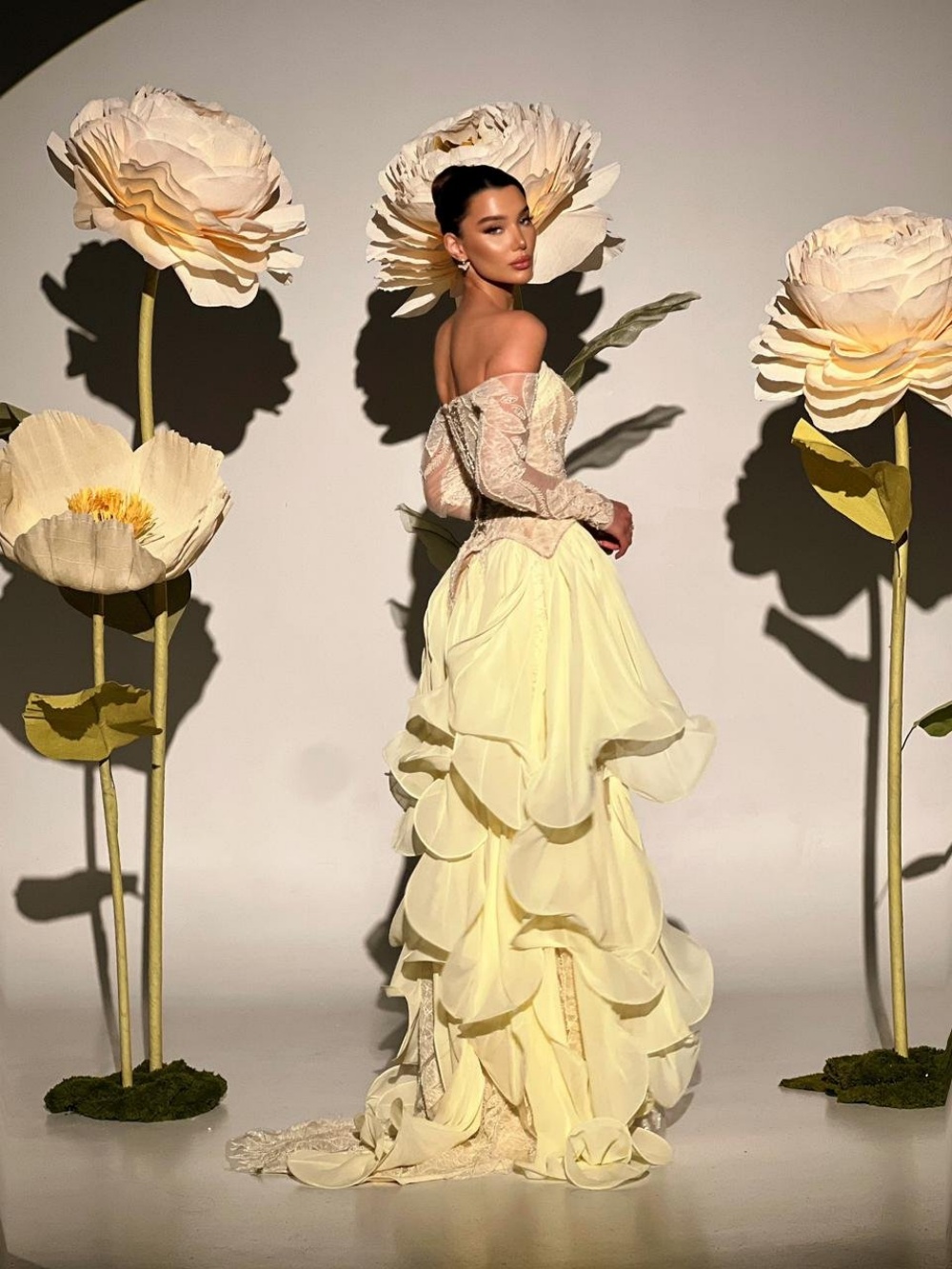 Zarif Tereyağı Sarısı Balo Elb - Embroidery Yellow Dress incelemesi ve fiyatı