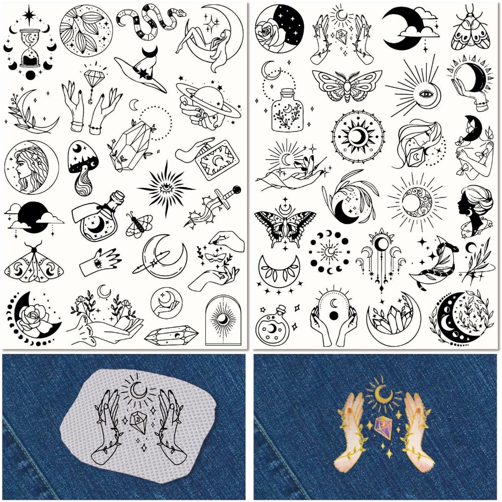 51 adet Boho Ay Güneş Suda Çöz - Embroidery Meaning incelemesi ve fiyatı